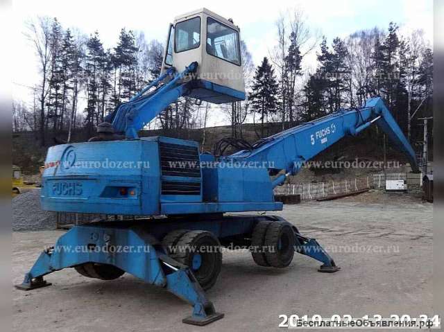 Перегружатель TEREX - FUCHS MHL 350, из Европы