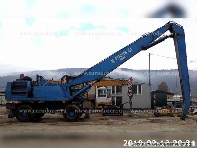 Перегружатель TEREX - FUCHS MHL 350, из Европы