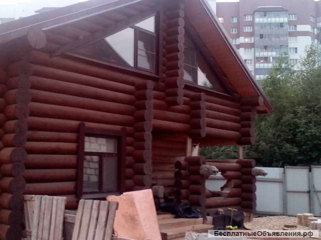 Срубы домов