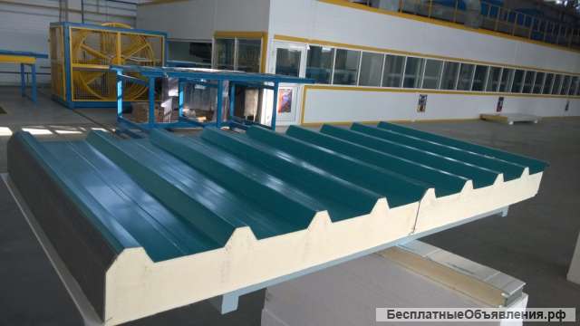 Стеновые и кровельные сэндвич-панели от завода-производителя