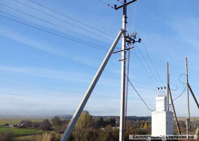 Строительство воздушных линий электропередач