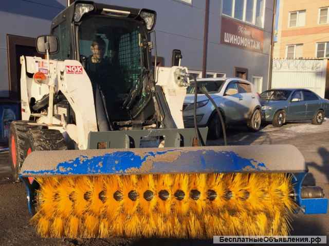 Щетка дорожная для минипогрузчика