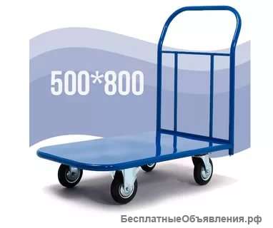 Тележки платформенные для склада