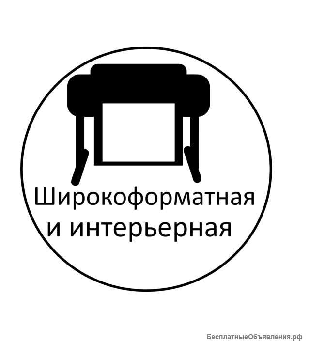 Широкоформатная и интерьерная печать