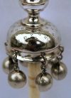 Антикварная серебряная погремушка, 1870 г