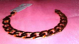 Браслет мужской 03 #Крупное плетение#Позолота