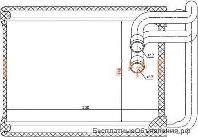 Sonata 04-09 Радиатор отопителя салона 971383K000 для Соната