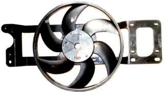Renault Logan 05- Диффузор радиатора в сборе без кондиционера 6001550770 для Логан