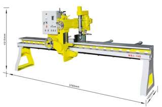 Станок "MBJ-10D" для фрезеровки и шлифовки торцов на гранитных и мраморных плитах