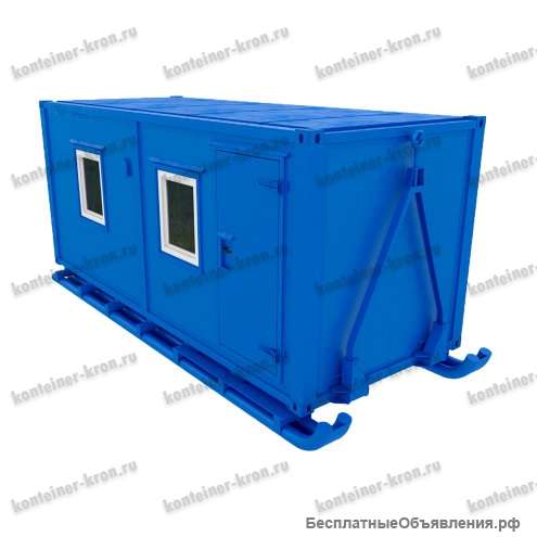 Контейнер на салазках с дизельным генератором