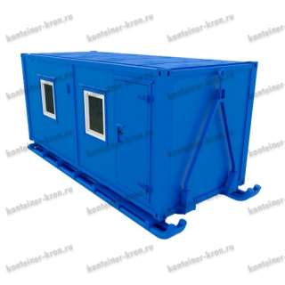 Контейнер на салазках с дизельным генератором