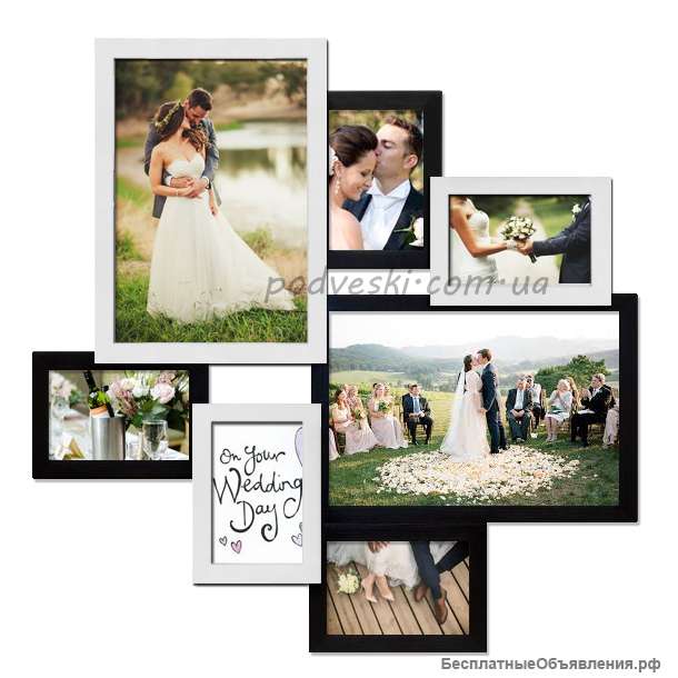 Фоторамка-коллаж на 7 фото Волна от Руноко