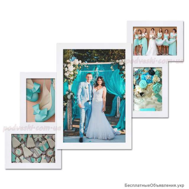 Оригинальные фоторамки-мультирамки для интерьера и подарка