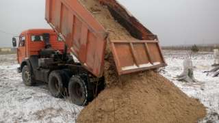 Доставка песка в Дмитровском районе и по северу московской области