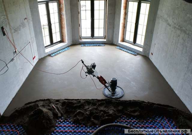Профессиональная стяжка пола