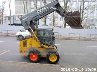 Минипогрузчик JOHN DEERE 318, 2012 г, 7300 м/ч