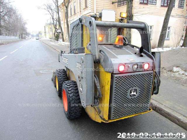 Минипогрузчик JOHN DEERE 318, 2012 г, 7300 м/ч