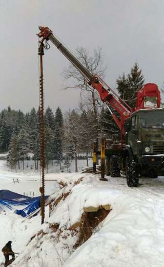 Аренда ямобура ямобур вездеход сваебой