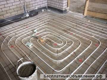 Монтаж инженерных систем дома.Отопление.Водоснабжение.Канализация.