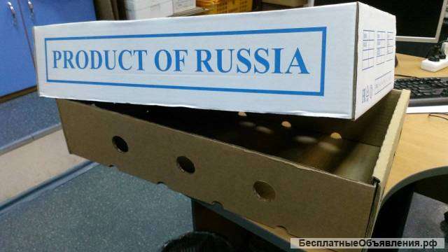 Крабовый гофроящик 10, 7 Россия