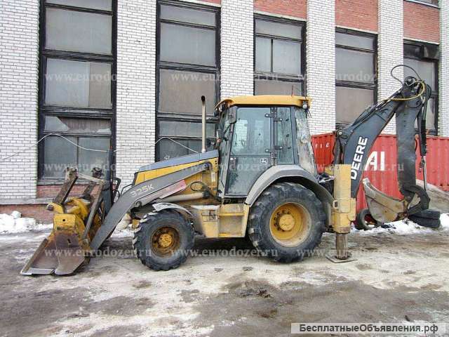 Экскаватор-погрузчик JOHN DEERE 325K, 2012 г