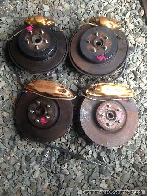 Brembo GOLD+ ступицы +арм. шланги комплект 5х100