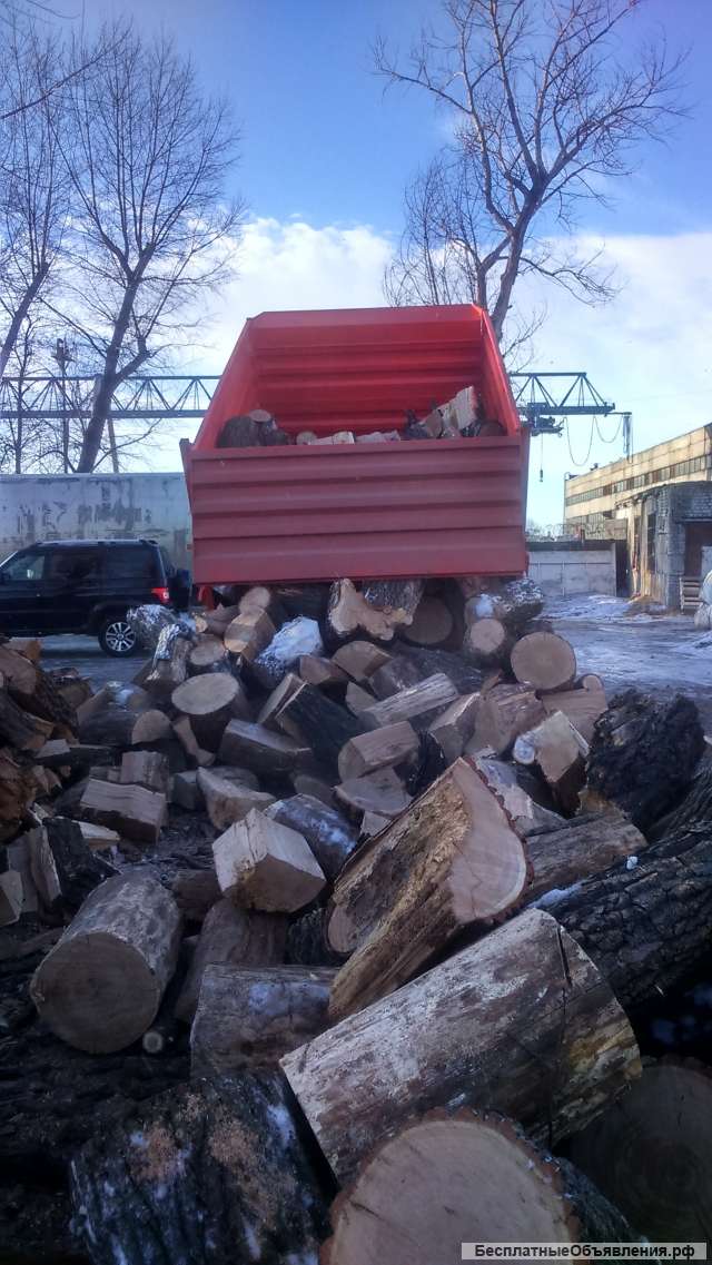 Дрова Песок Щебень Чернозем с доставкой до 5 тонн