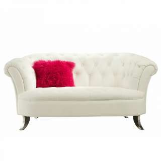 Диван Parisienne белая экокожа