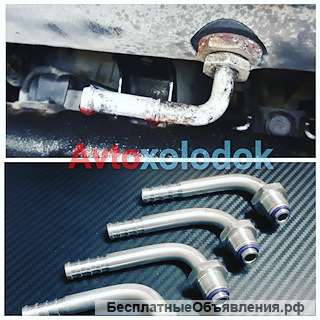 Фитинги (штуцера) для радиатора Mitsubishi Pajero 4, 3