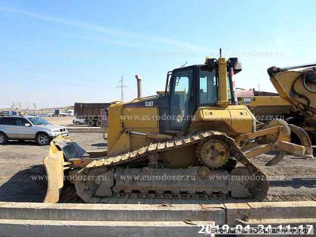 Бульдозер Caterpillar D6N LGP, клык