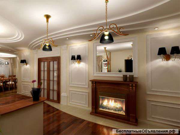 Ремонтно-отделочные работы квартир и офисов