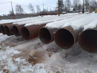 Труба стальная 630х9 п/ш передел