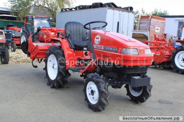 Японский мини трактор YANMAR Ke-2D