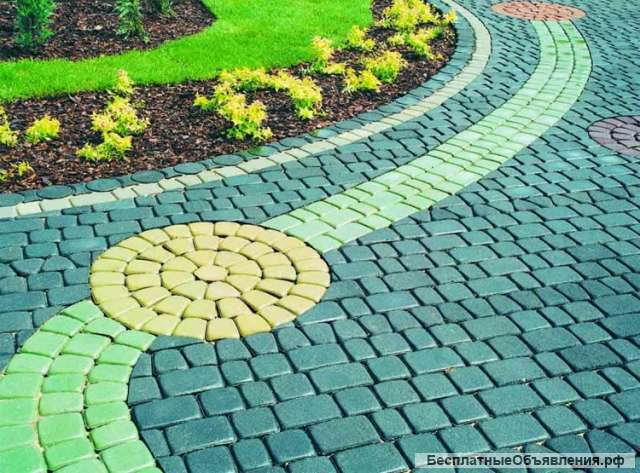 Укладка брусчатки, тротуарной плитки. Качество.
