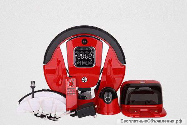 Бесшумный Робот-пылесос HomeHelper с бесплатной доставкой по всей России