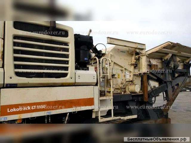 Дробилка metso lt1110, 2013 г, 7450 м/ч, из европы