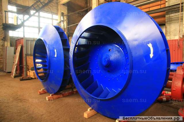 Вентиляторы мельничные типа ВМ и ВВСМ