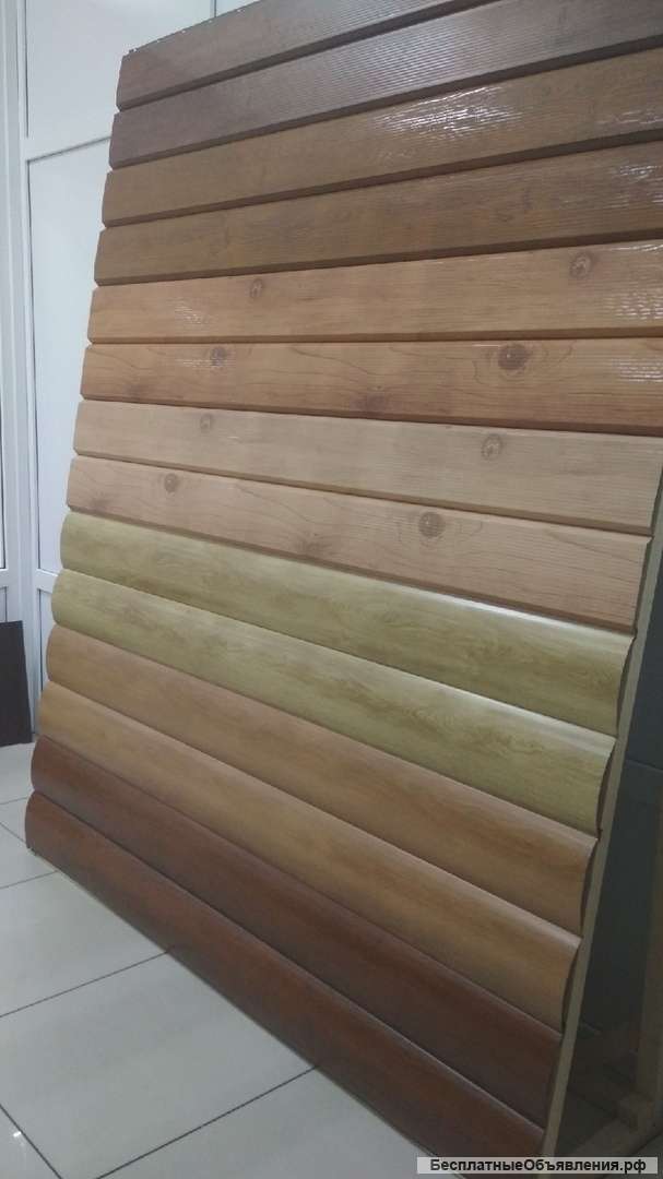 Металлосайдинг/ Евробру, Блокхаус, Софит, Корабельная доска - 0,5