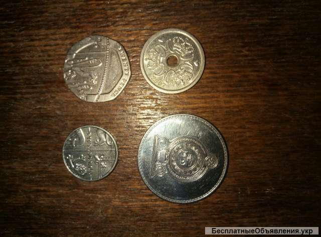 Монети різні