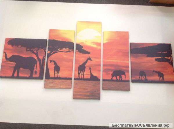 Изготовление картин на холсте, репродукции, модульные картины