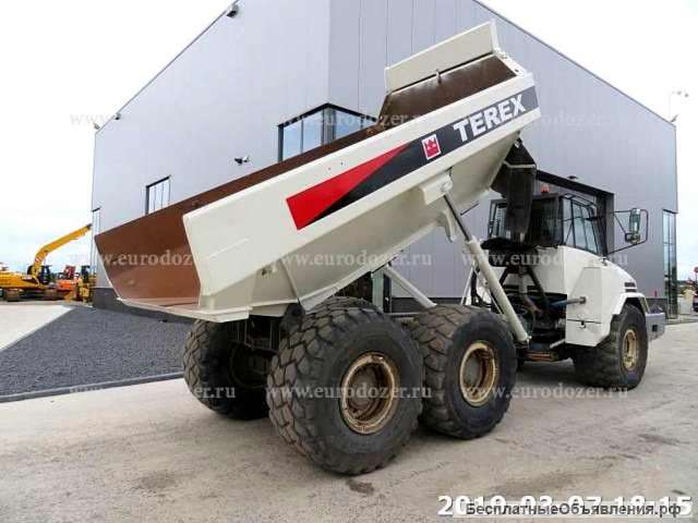 Сочлененный самосвал TEREX TA30, из Европы
