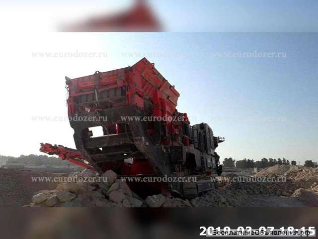 Дробилка SANDVIK 341, 2014 г, 1640 м/ч, из Европы
