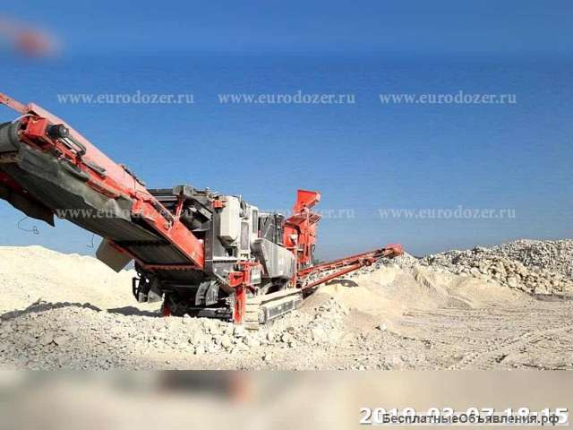 Дробилка SANDVIK 341, 2014 г, 1640 м/ч, из Европы