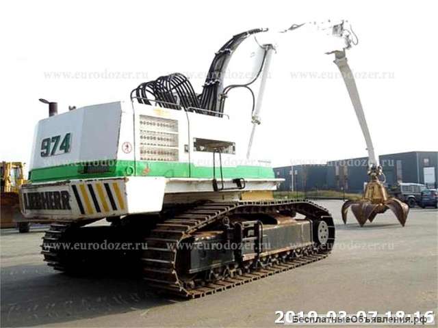 Перегружатель LIEBHERR R 974 LITRONIC, гусеничный, из Европы