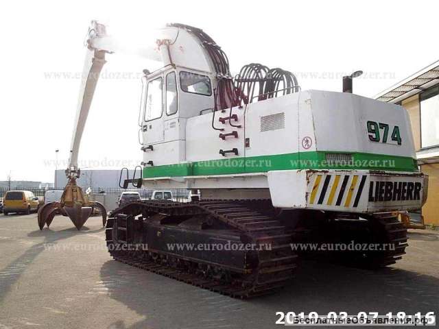 Перегружатель LIEBHERR R 974 LITRONIC, гусеничный, из Европы