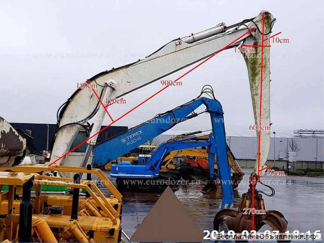 Перегружатель LIEBHERR R 974 LITRONIC, гусеничный, из Европы