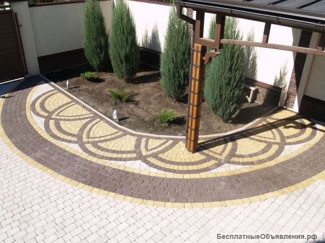 Благоустройство дворов под ключ