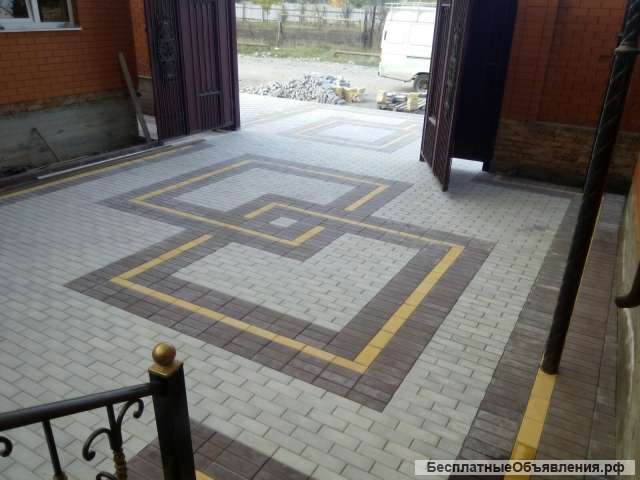 Благоустройство дворов под ключ