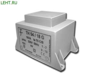 Малогабаритные трансформаторы для печатных плат ТН 54/18 G