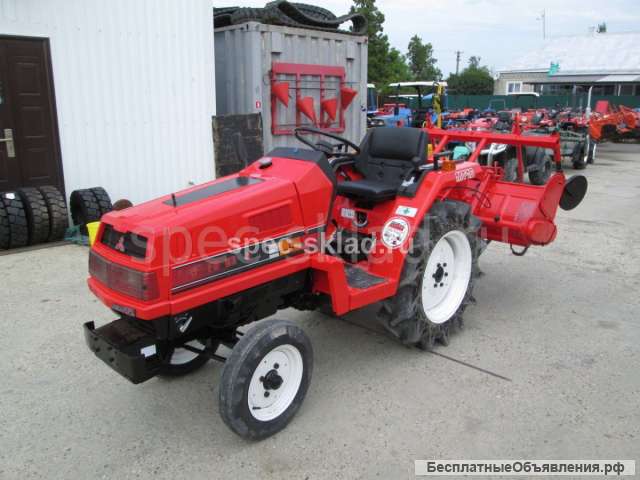 Японский мини трактор MITSUBISHI MT16S